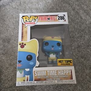 Funko Pop! Animation Fairy Tail Swim Time Happy #286 Hot Topic
